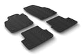Set tappeti su misura in gomma - compatibile per Opel Karl (12/14>12/19) - Opel Karl Rocks (03/17>12/19)