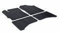 Set tappeti su misura in gomma - compatibile per Toyota Yaris 3p (10/11>12/17) ibrida - Toyota Yaris 5p (10/11>08/20) ibrida
