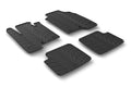 Set tappeti su misura in gomma - compatibile per Fiat Panda (02/12>10/20) 2 fix lato guida, anche ibrida - Fiat Panda City Cross (10/14>) - Fiat Panda (11/20>05/24) anche ibrida - Fiat Panda Cross (10/14>) - Fiat Pandina (06/24>)