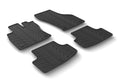 Set tappeti su misura in gomma - compatibile per Seat Leon 5p (01/13>05/20) no 4x4, no automatico - Seat Leon SC (06/13>09/18) no 4x4, no automatico - Seat Leon ST (01/14>05/20) no 4x4, no automatico - Seat Leon X-Perience (03/15>03/19) no 4x4, no auto...