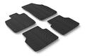 Set tappeti su misura in gomma - compatibile per Skoda Enyaq 5p (11/20>12/24) elettrica - Skoda Enyaq Coupè IV (09/22>12/24) elettrica - Skoda Enyaq 5p (01/25>) elettrica - Skoda Enyaq Coupè IV (01/25>) elettrica