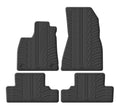 Set tappeti su misura in gomma - compatibile per Renault 5 E-Tech 5p (07/24>)