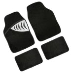 Exus, serie tappeti universali in moquette 4 pezzi