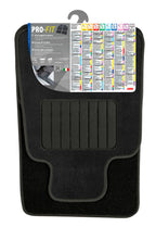 Pro-Fit, serie tappeti su misura - PF-5 - Nero