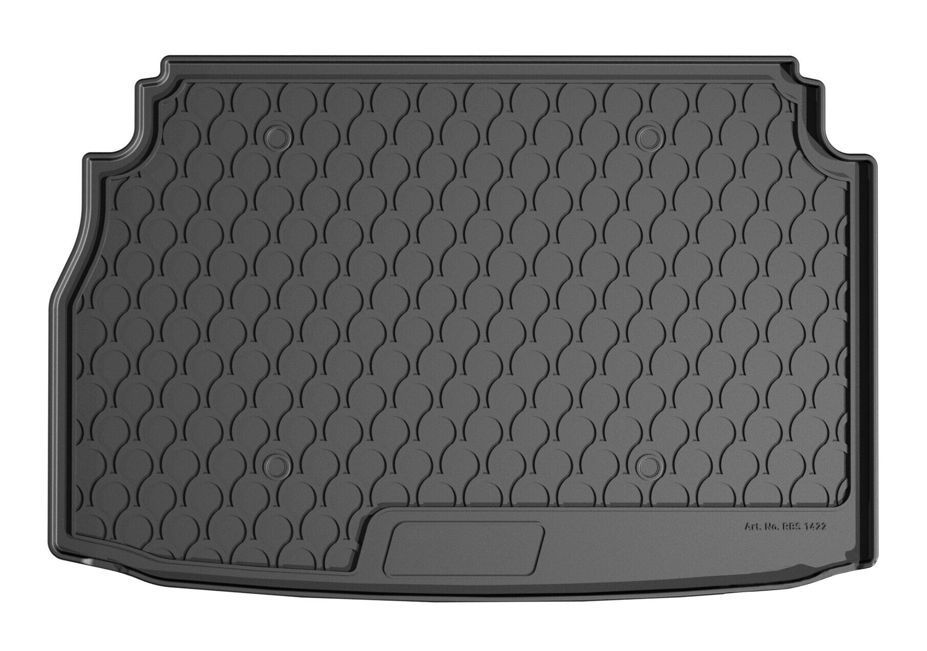 Vasca baule su misura in gomma sintetica - compatibile per Opel Astra L 5p (12/21>) baule alto