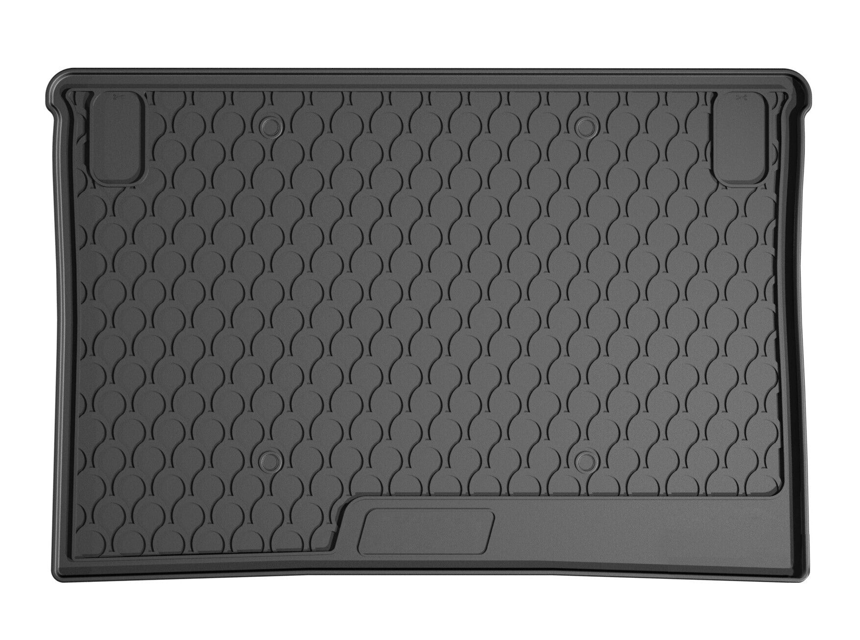 Vasca baule su misura in gomma sintetica - compatibile per Ford Tourneo Courier (11/23>)