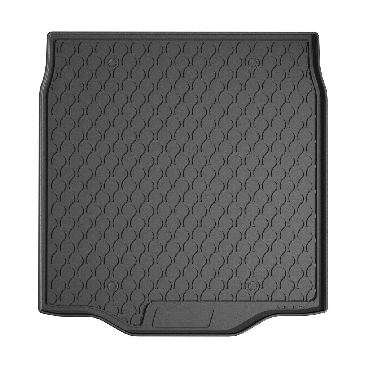 Vasca baule su misura in gomma sintetica - compatibile per Citroen C4 X 5p (12/22>11/24)