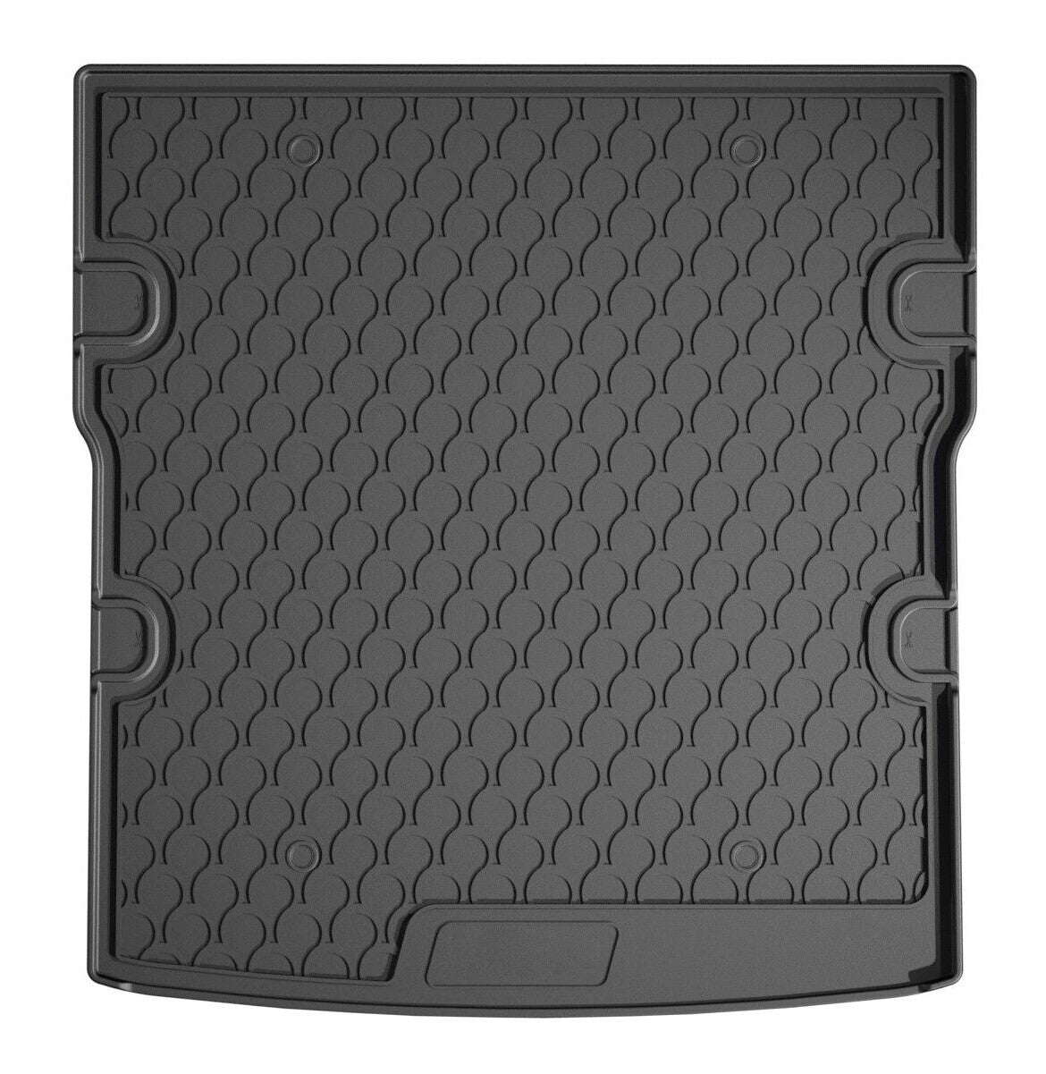 Vasca baule su misura in gomma sintetica - compatibile per Skoda Octavia Wagon (06/20>) baule alto