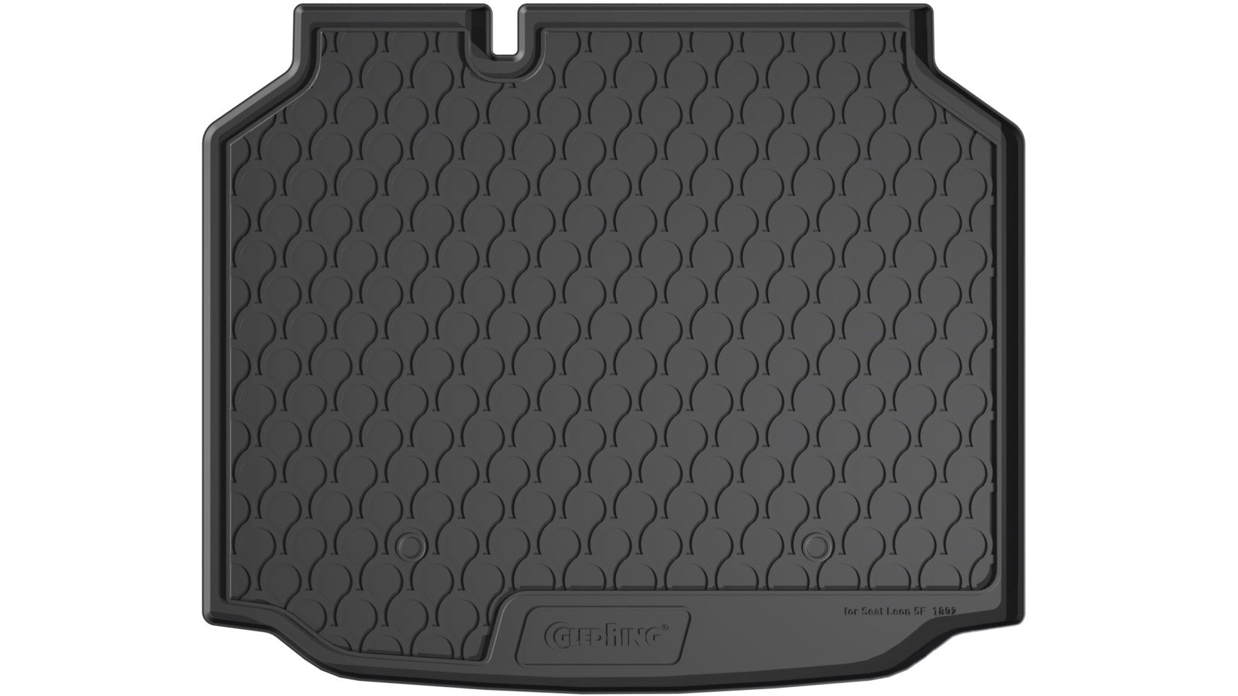 Vasca baule su misura in gomma sintetica - compatibile per Seat Leon 5p (01/13>05/20)