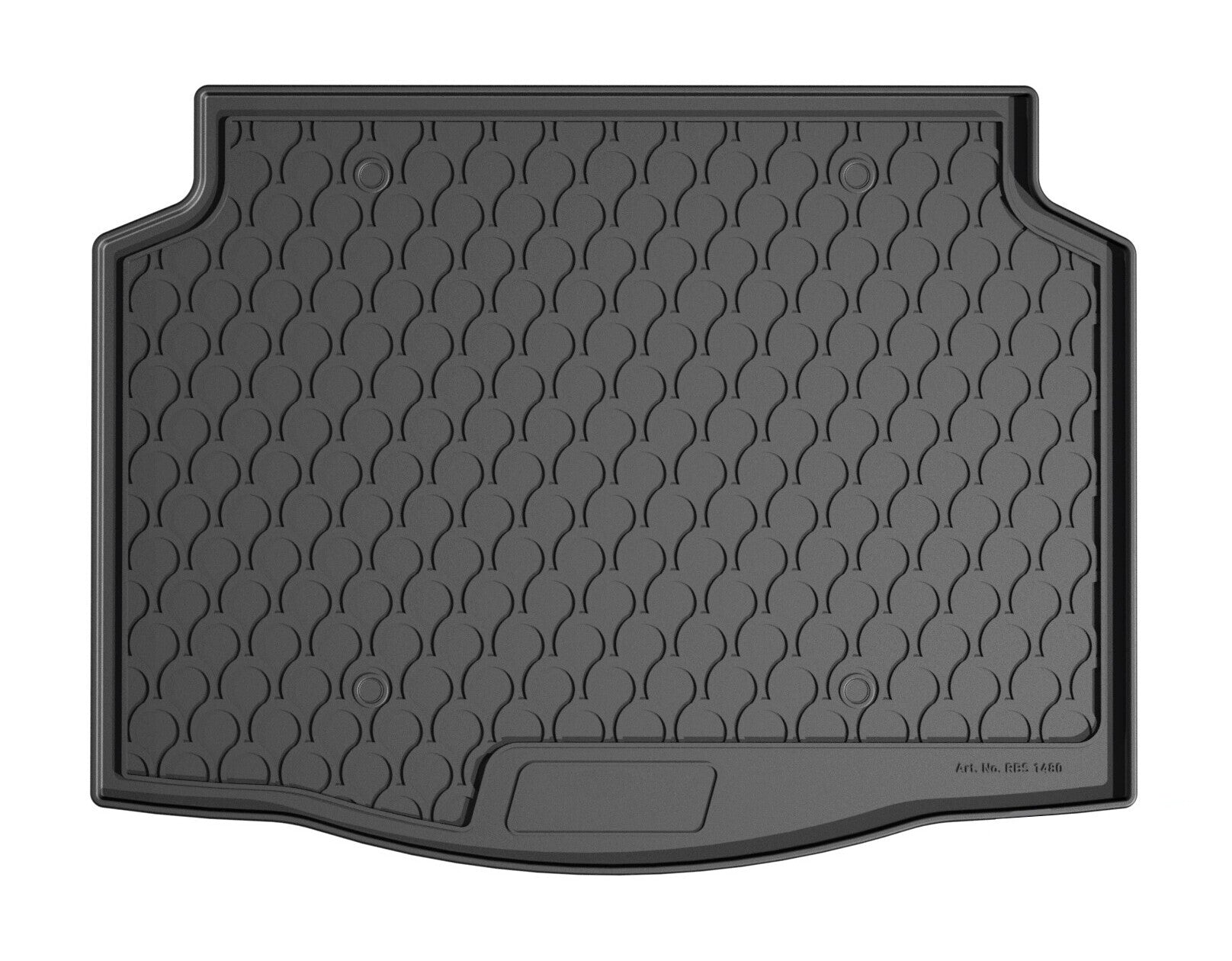 Vasca baule su misura in gomma sintetica - compatibile per DS DS4 5p (08/21>) Cross