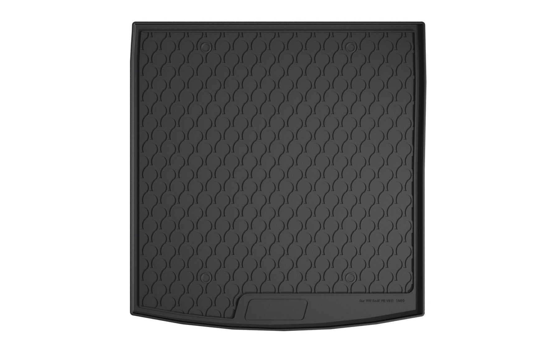 Vasca baule su misura in gomma sintetica - compatibile per Volkswagen Golf VII Variant (10/13>05/20) baule alto