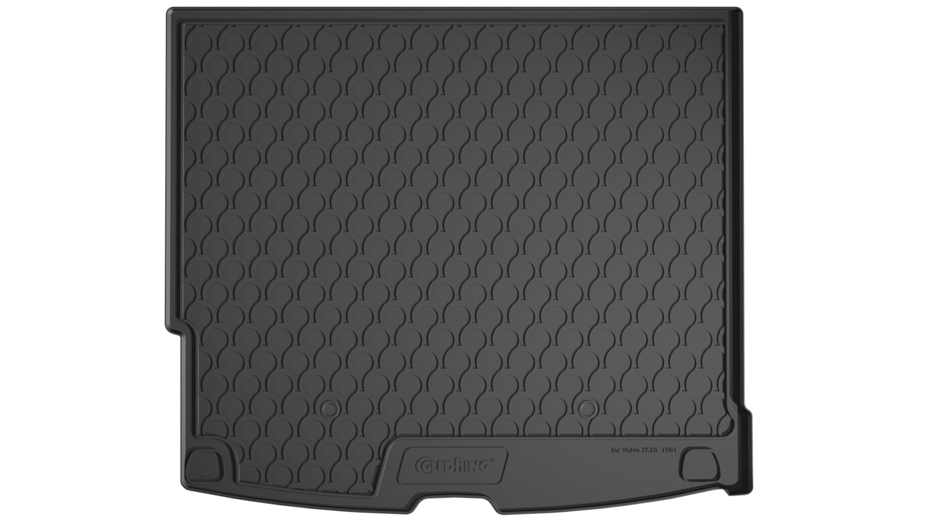 Vasca baule su misura in gomma sintetica - compatibile per Volvo XC60 (05/17>)
