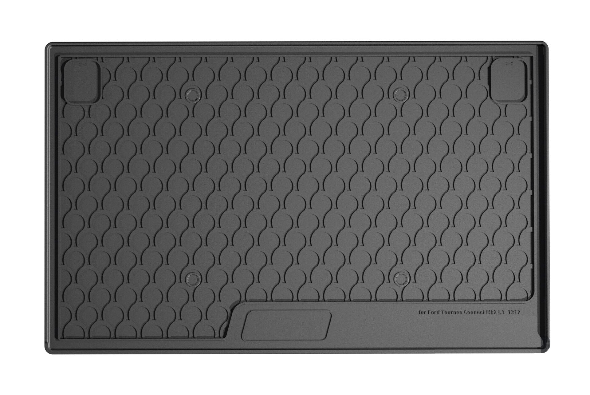Vasca baule su misura in gomma sintetica - compatibile per Ford Tourneo Connect (11/13>02/22) L1