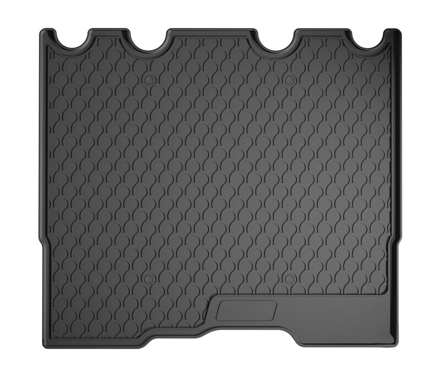 Vasca baule su misura in gomma sintetica - compatibile per Fiat Talento (05/16>) L1 - Nissan NV300 (07/16>) L1 - Opel Vivaro (01/14>02/19) L1 - Renault Trafic (06/14>) L1