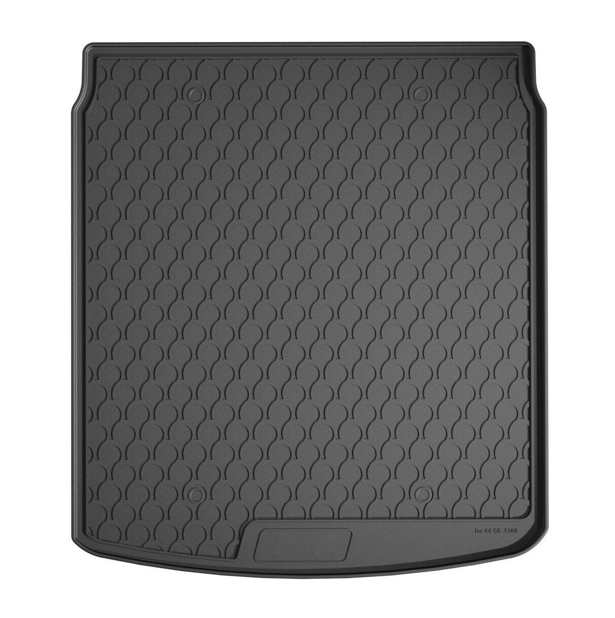 Vasca baule su misura in gomma sintetica - compatibile per Audi A6 Allroad (09/19>09/24) - Audi A6 Avant (08/18>04/25)