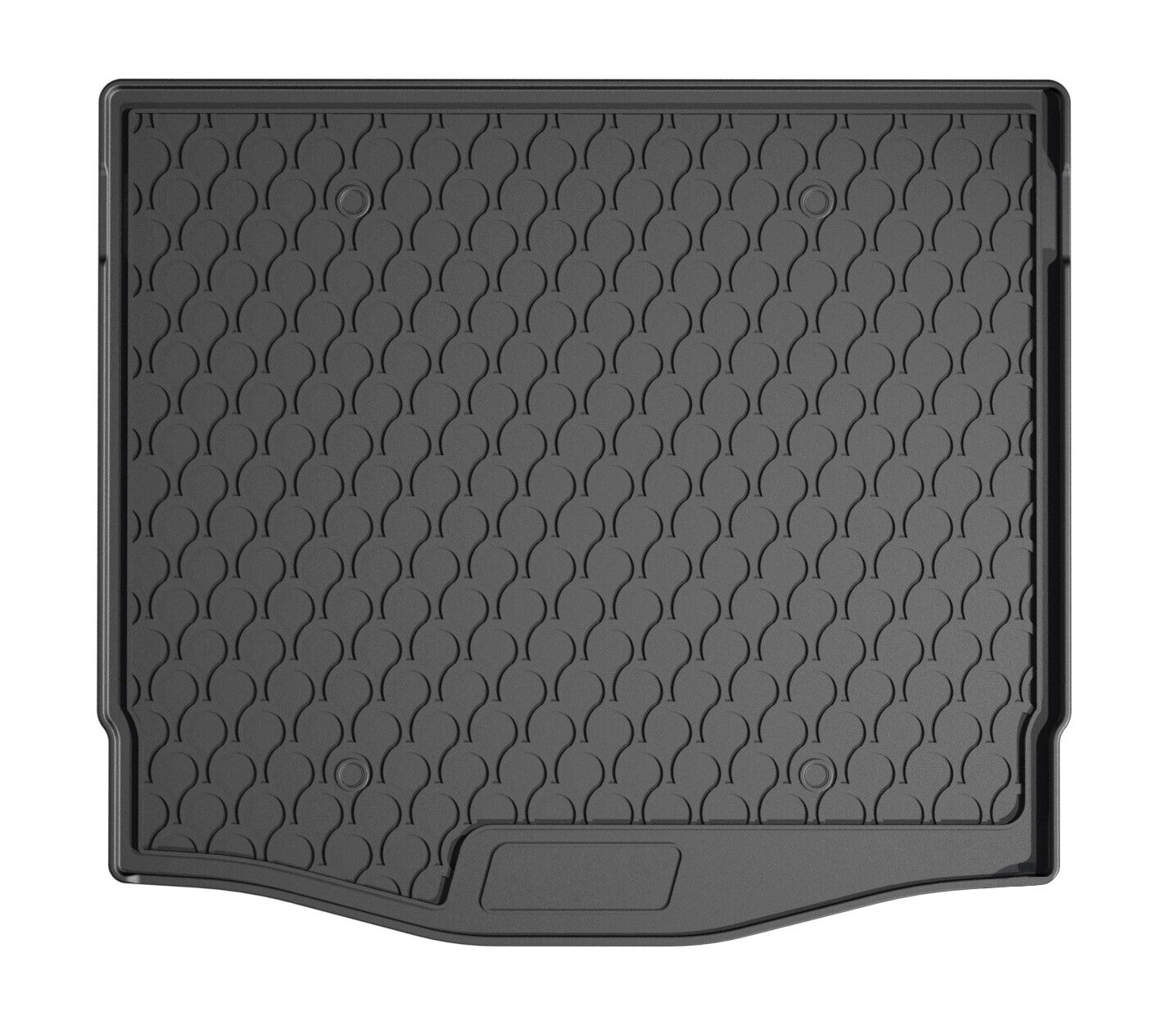 Vasca baule su misura in gomma sintetica - compatibile per Citroen C5 Aircross (08/25>) baule alto, Mhev - Opel Grandland 5p (11/24>) baule alto, ibrida