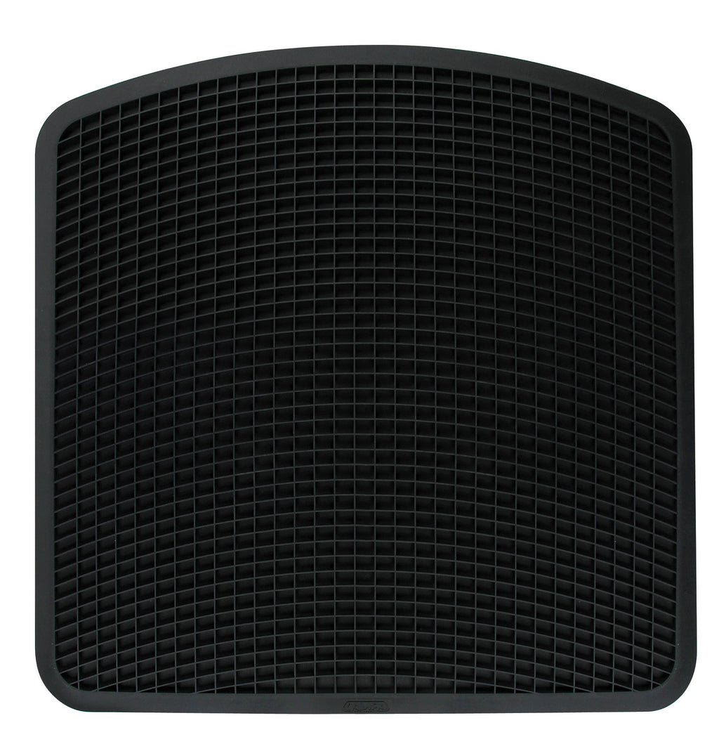 Top, tappetino in pvc - Nero