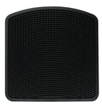 Top, tappetino in pvc - Nero