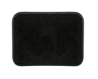 No-Slip, tappetino battitacco in moquette - S - Nero