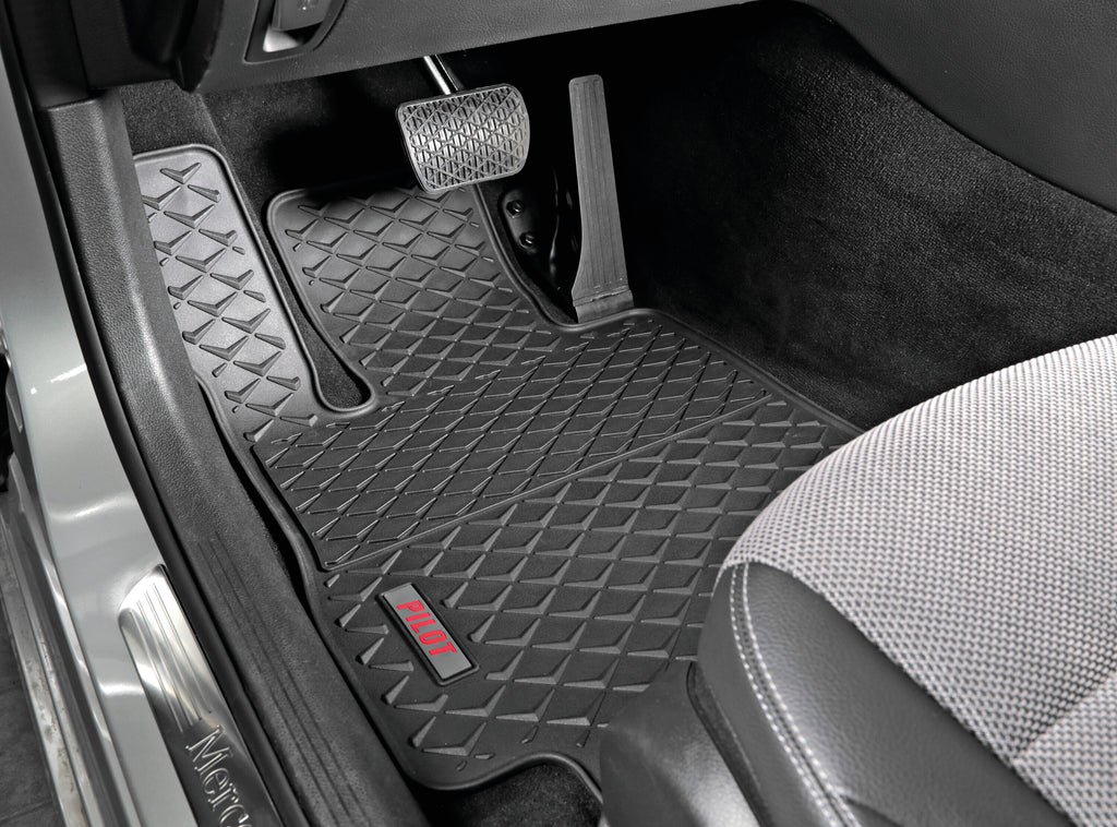 Pilot, set tappeti su misura in eco gomma - compatibile per Citroen C3 (11/09>10/16)