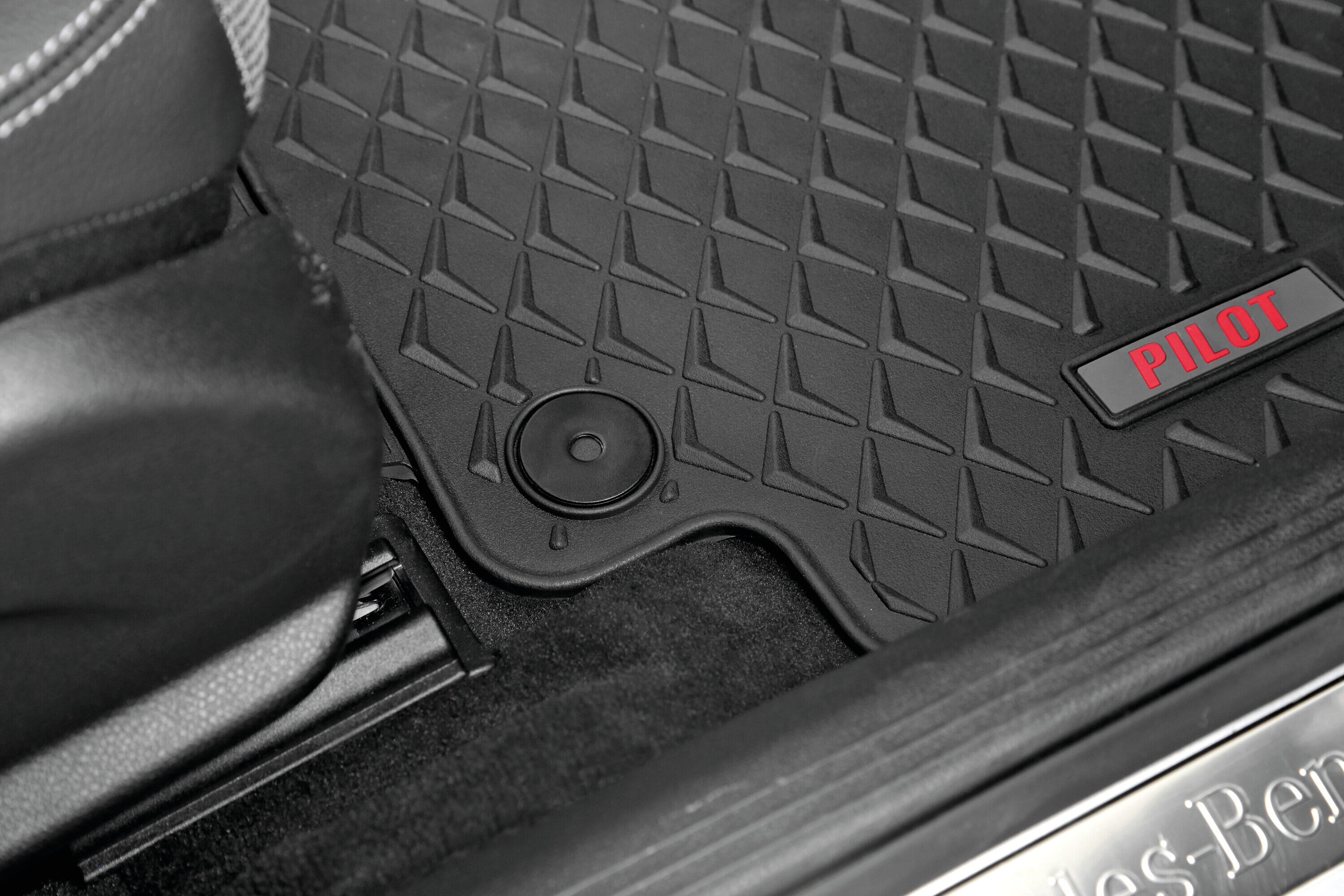 Pilot, set tappeti su misura in eco gomma - compatibile per Bmw Serie 3 (E90) (03/05>01/12) - Bmw Serie 3 Touring (E91) (09/05>05/12)