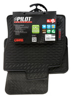Pilot, set tappeti su misura in eco gomma - compatibile per Seat Leon 5p (01/13>05/20) no 4x4, no automatico - Seat Leon SC (06/13>09/18) no 4x4, no automatico - Seat Leon ST (01/14>05/20) no 4x4, no automatico - Seat Leon X-Perience (03/15>03/19) no 4...