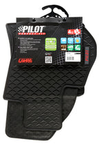 Pilot, set tappeti su misura in eco gomma - compatibile per Fiat 500L (09/12>05/17)
