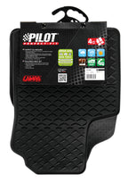 Pilot, set tappeti su misura in eco gomma - compatibile per Fiat Panda (09/03>01/12) - Fiat Panda Classic (02/12>12/12)