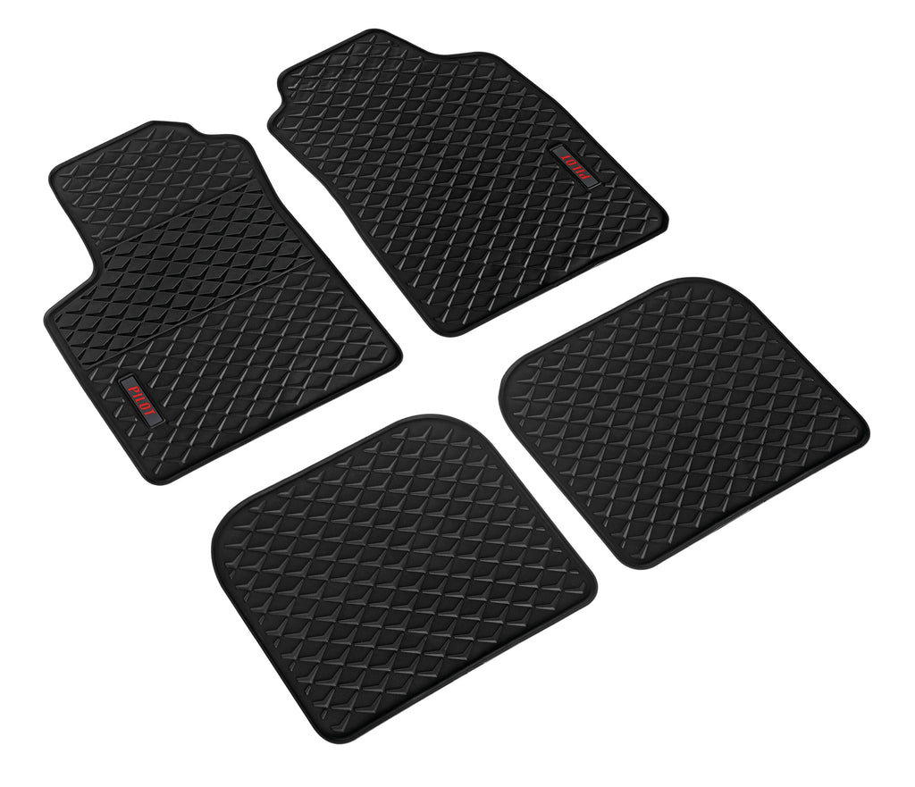 Pilot, set tappeti su misura in eco gomma - compatibile per Fiat Panda (09/03>01/12) - Fiat Panda Classic (02/12>12/12)