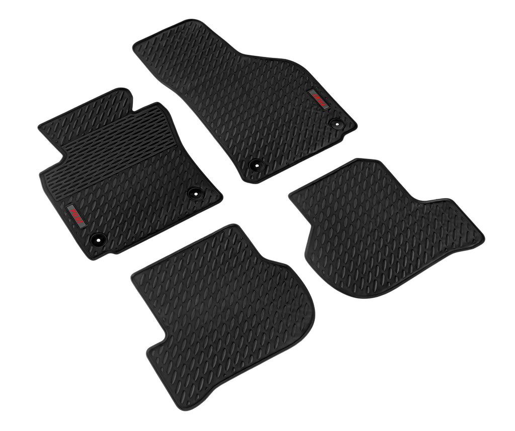 Pilot, set tappeti su misura in eco gomma - compatibile per Volkswagen Golf V 3p (11/03>10/08) fix tondi integrati - Volkswagen Golf V 5p (11/03>10/08) fix tondi integrati - Volkswagen Golf V Variant (05/07>09/09) fix tondi integrati - Volkswagen Golf...