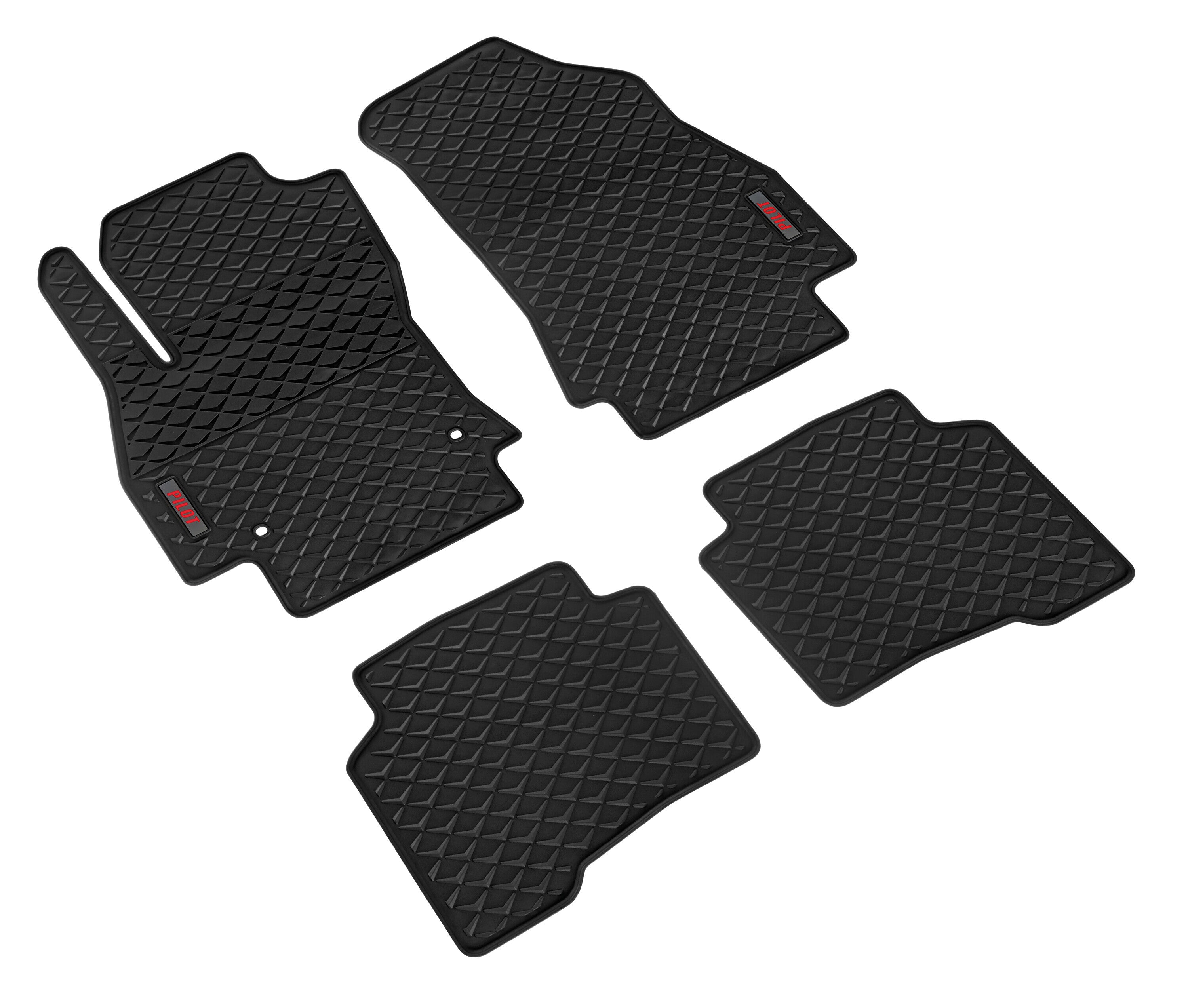 Pilot, set tappeti su misura in eco gomma - compatibile per Citroen Nemo 5p (12/08>03/14) - Citroen Nemo Van (12/08>03/14) - Fiat Fiorino (11/07>12/24) - Fiat Qubo 5p (09/08>05/20) - Peugeot Bipper (05/08>09/17) - Peugeot Bipper Tepee (03/09>12/17)