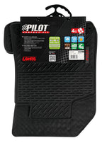 Pilot, set tappeti su misura in eco gomma - compatibile per Peugeot 308 5p (10/13>07/21) - Peugeot 308 sw (05/14>08/21)