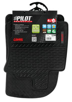 Pilot, set tappeti su misura in eco gomma - compatibile per Renault Clio III 3p (10/05>01/13) - Renault Clio III 5p (10/05>01/13) - Renault Clio III Sportour (02/08>08/13)