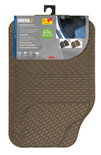 Drena 2, coppia tappeti anteriori universali - Beige