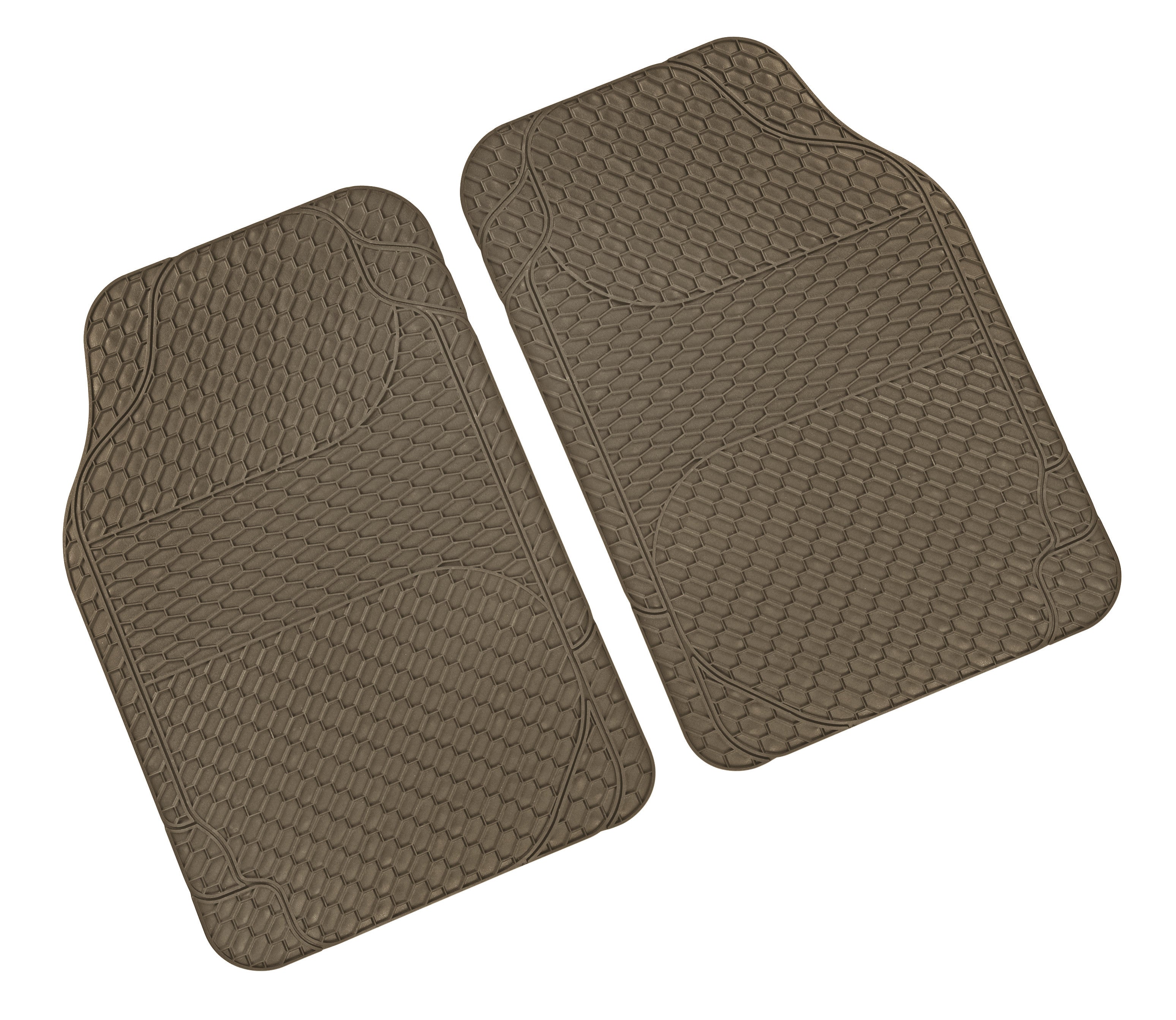 Drena 2, coppia tappeti anteriori universali - Beige