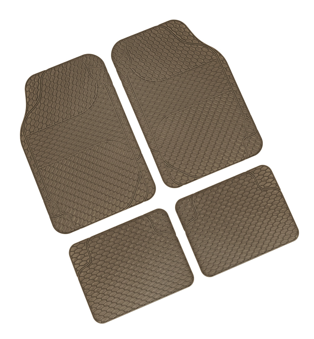 Drena 4, serie tappeti universali 4 pezzi - Beige