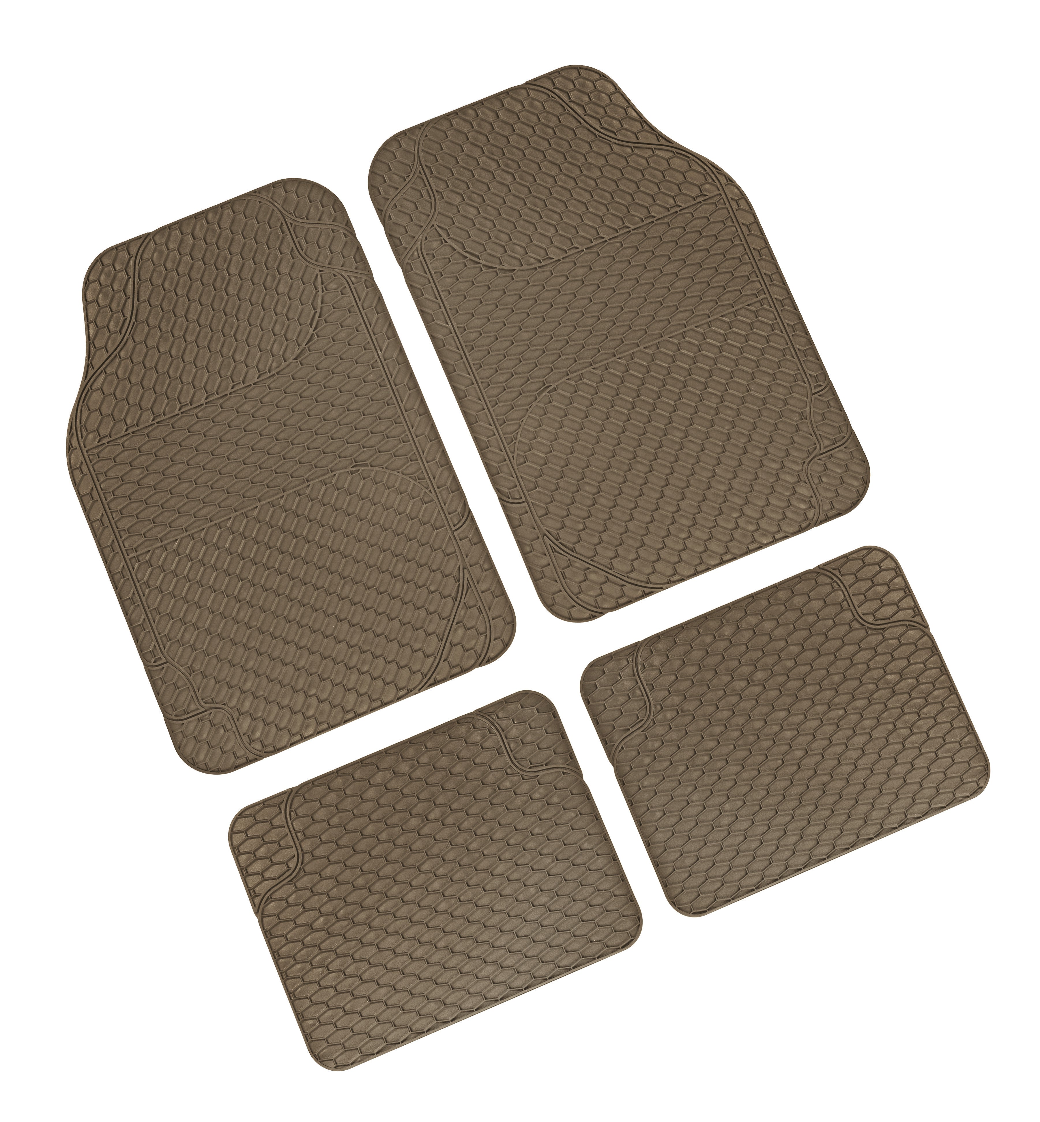 Drena 4, serie tappeti universali 4 pezzi - Beige