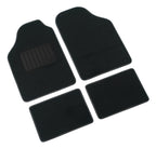Supra, serie tappeti 4 pezzi - B - Nero