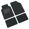 Supra, serie tappeti 4 pezzi - C - Antracite