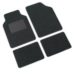 Supra, serie tappeti 4 pezzi - C - Antracite