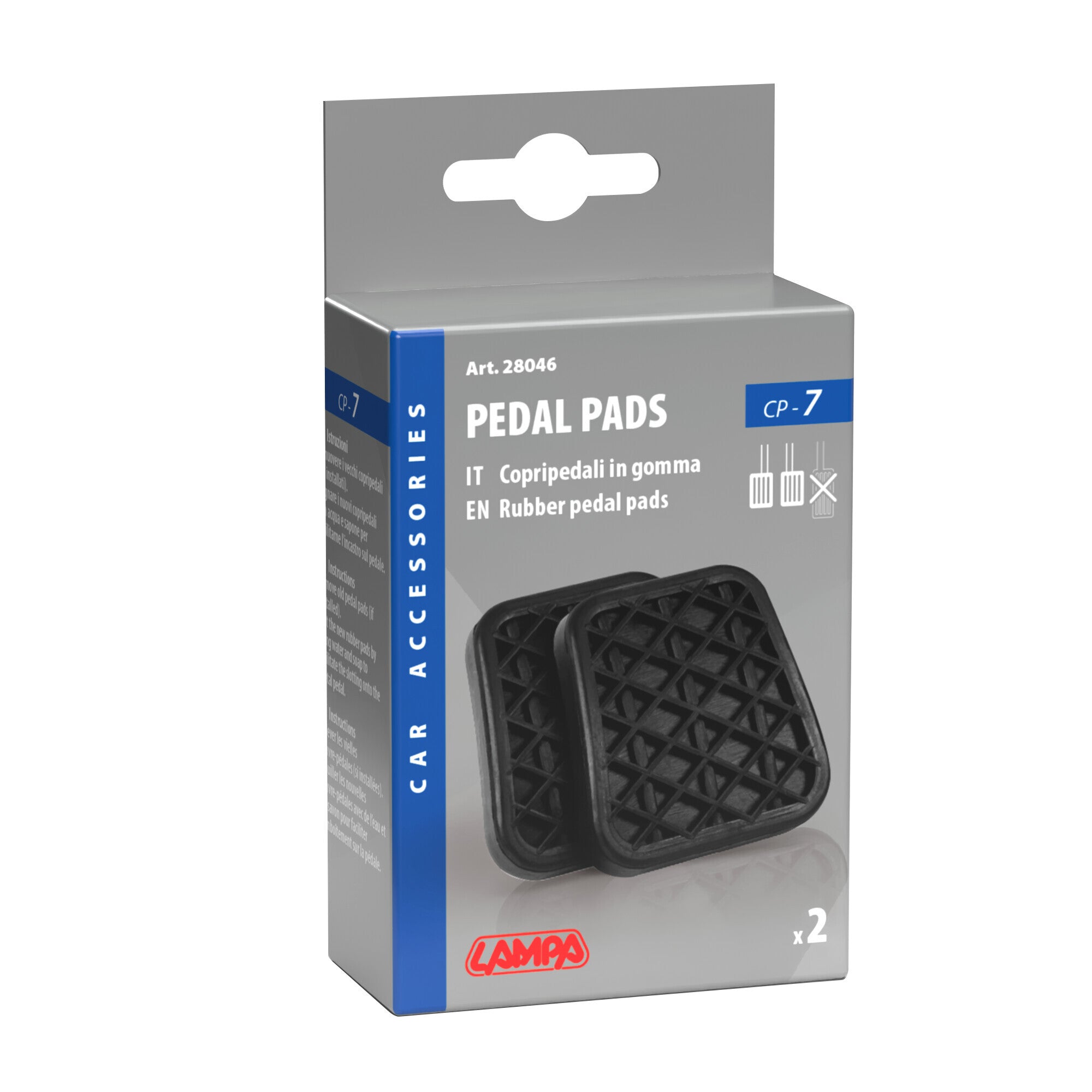 Copripedali su misura - CP-7