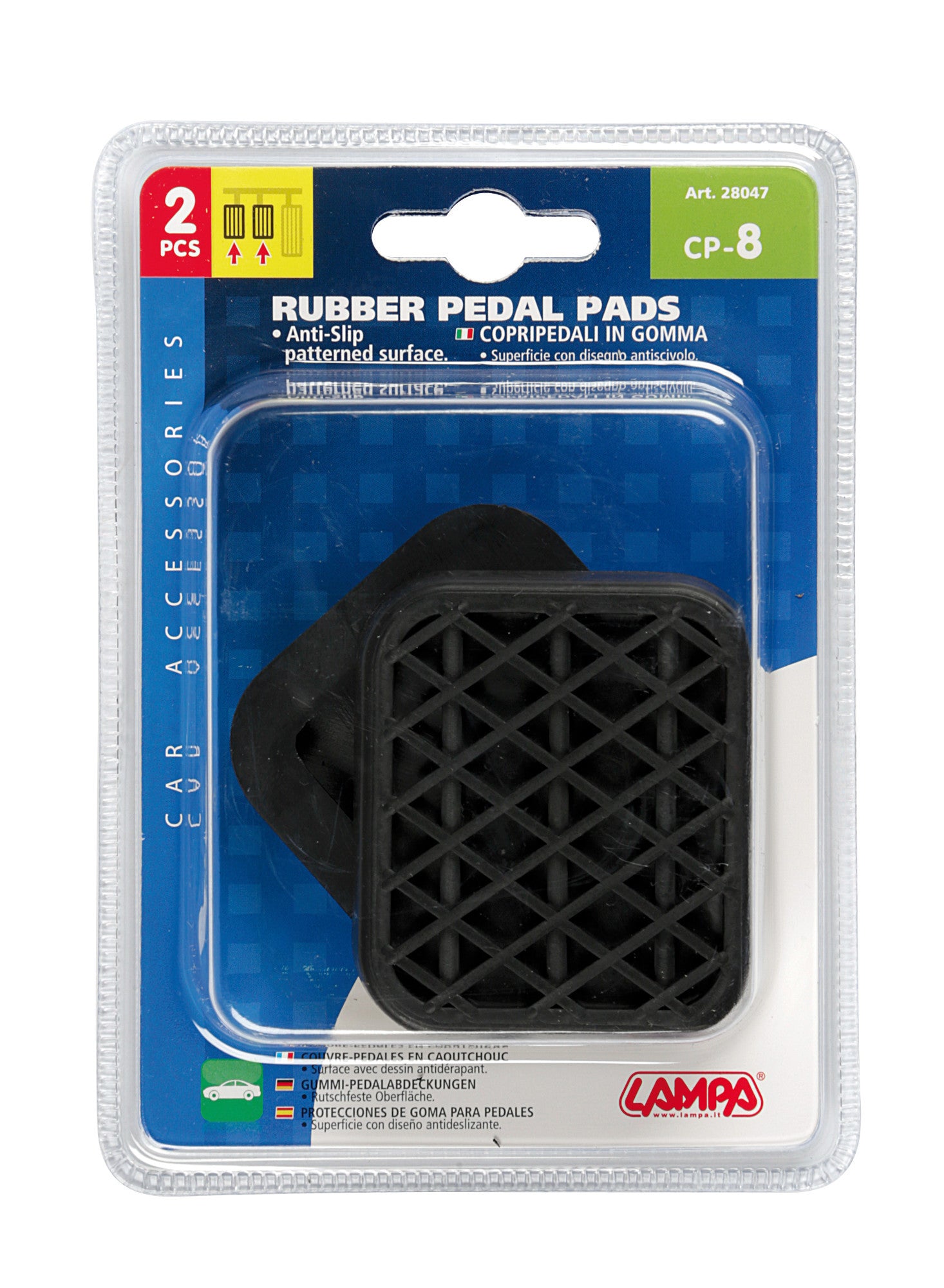 Copripedali su misura - CP-8