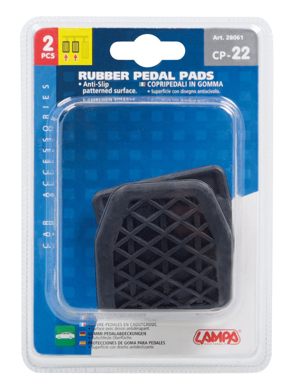 Copripedali su misura - CP-22
