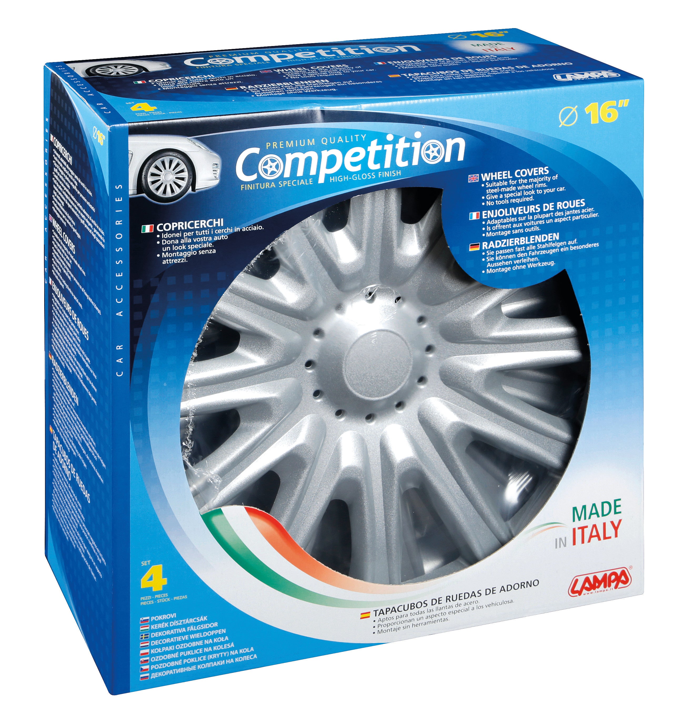 Misano - Set 4 copricerchi - Ø 16"