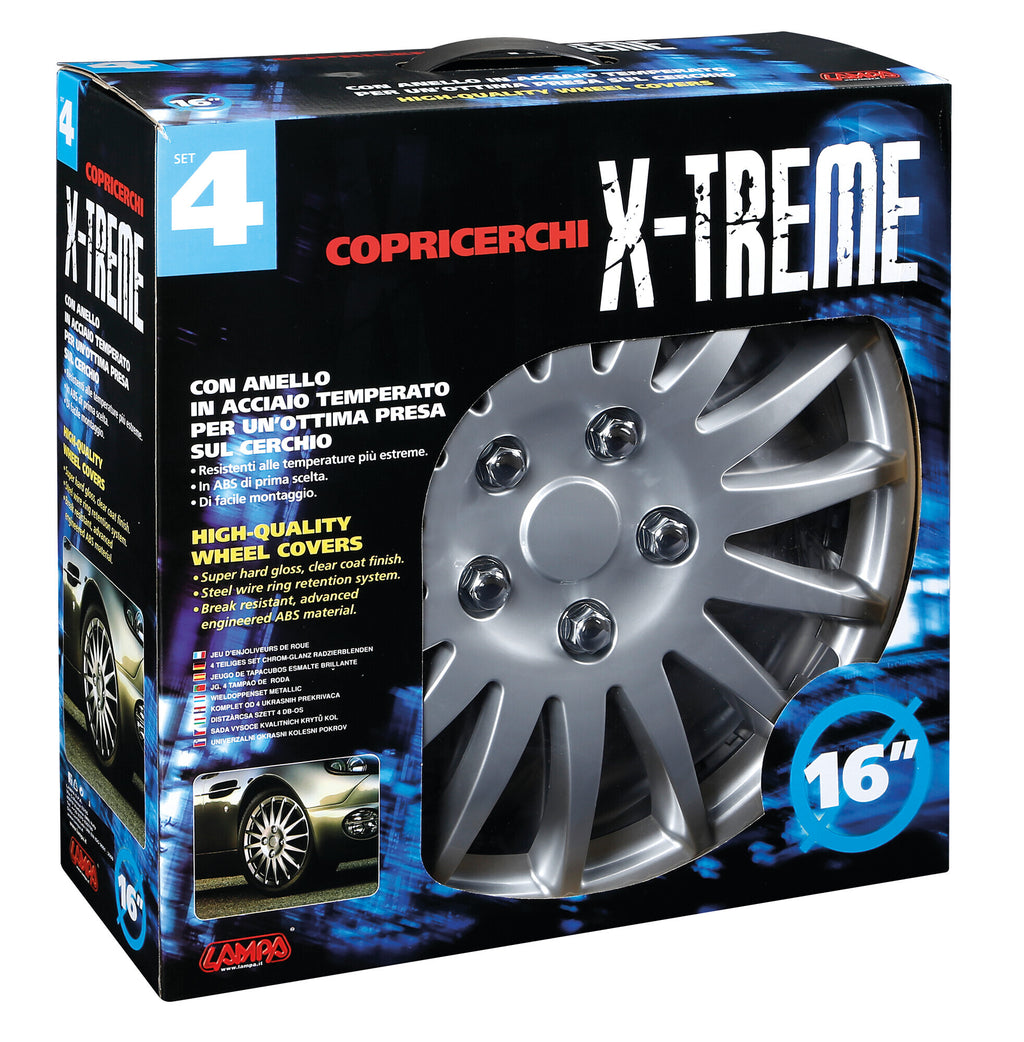 C-071, X-Treme - Set 4 copricerchi - Ø 17”