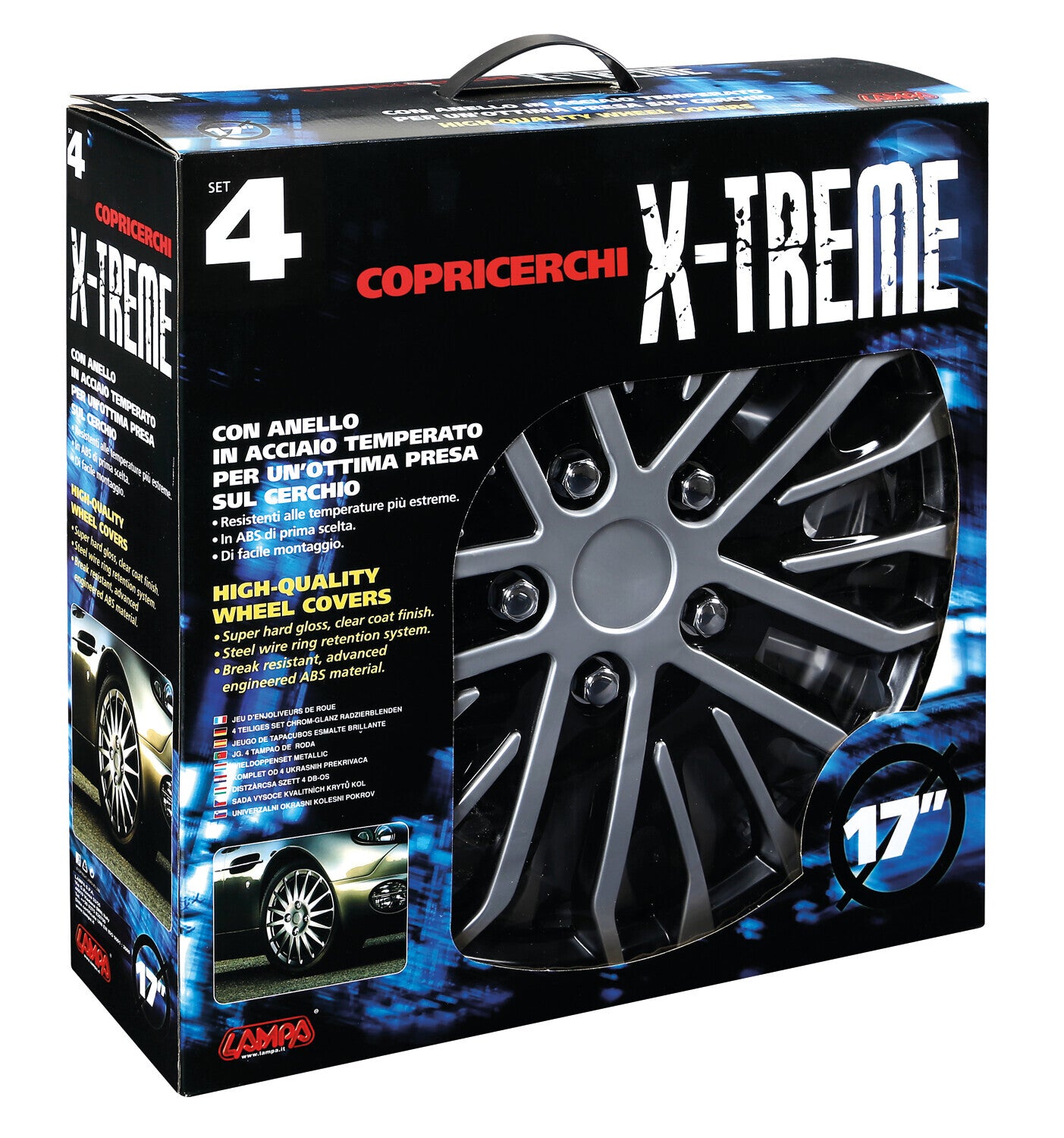 C-141, X-treme - Set 4 copricerchi - Ø 16"