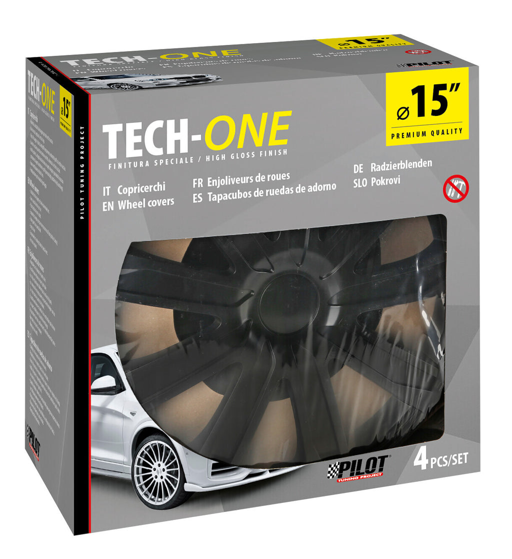 Raze Black - Set 4 copricerchi - Ø 15"