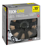 Raze Black - Set 4 copricerchi - Ø 15"