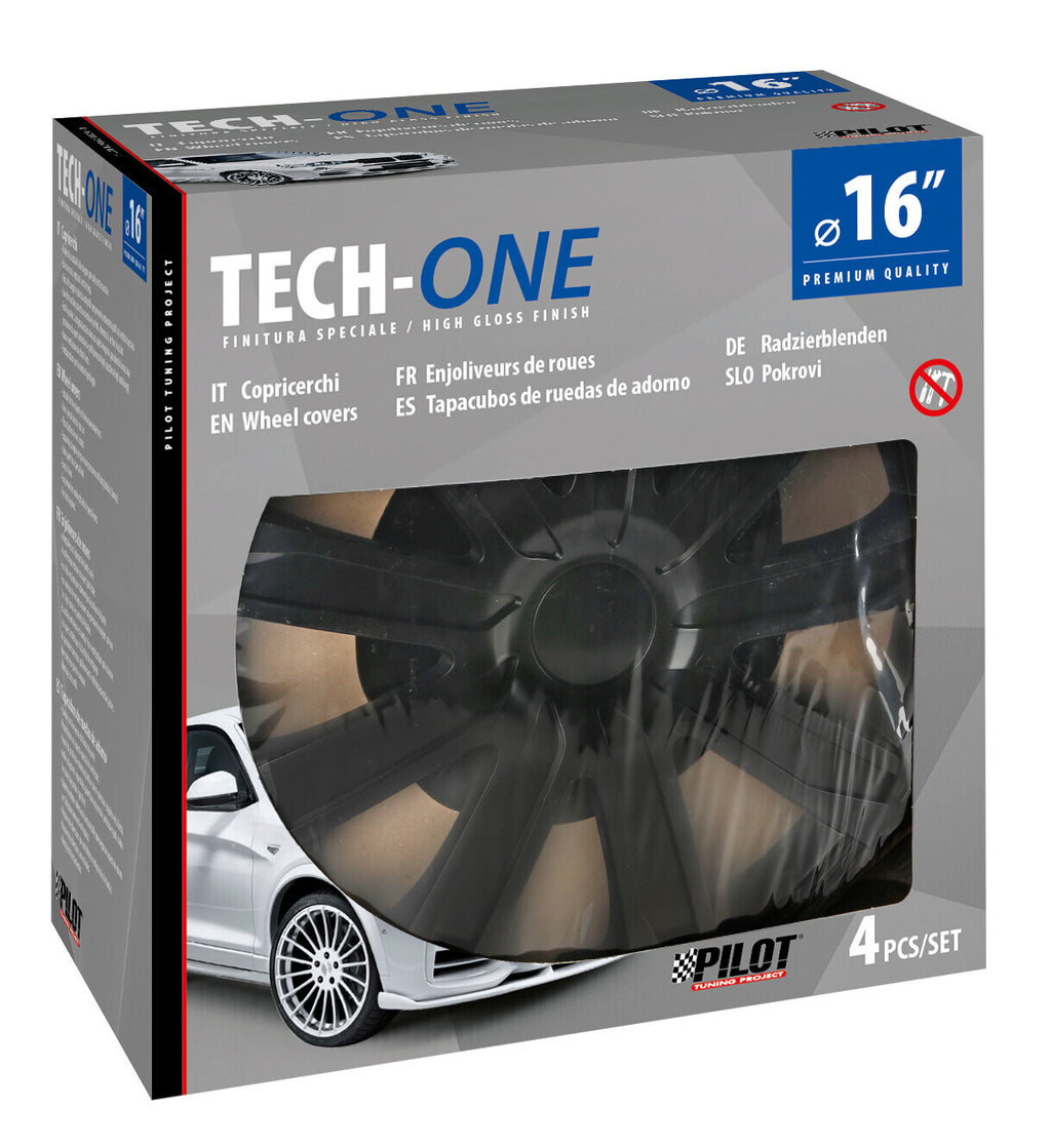 Raze Black - Set 4 copricerchi - Ø 16"