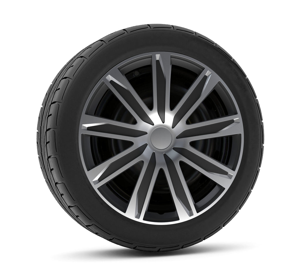 Raze Silver/Black - Set 4 copricerchi - Ø 14"